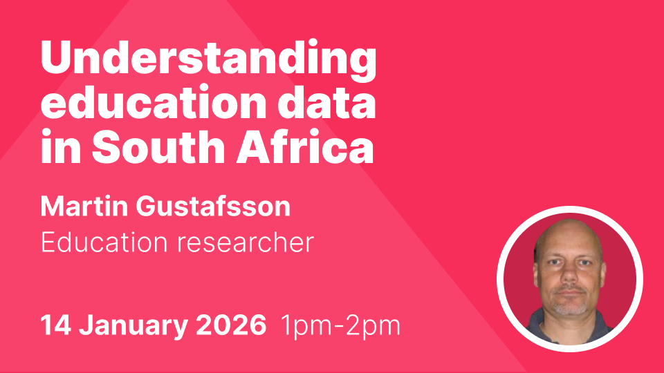 Understanding education data in South Africa