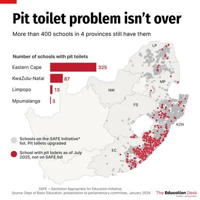 Pit toilet problem isn't over